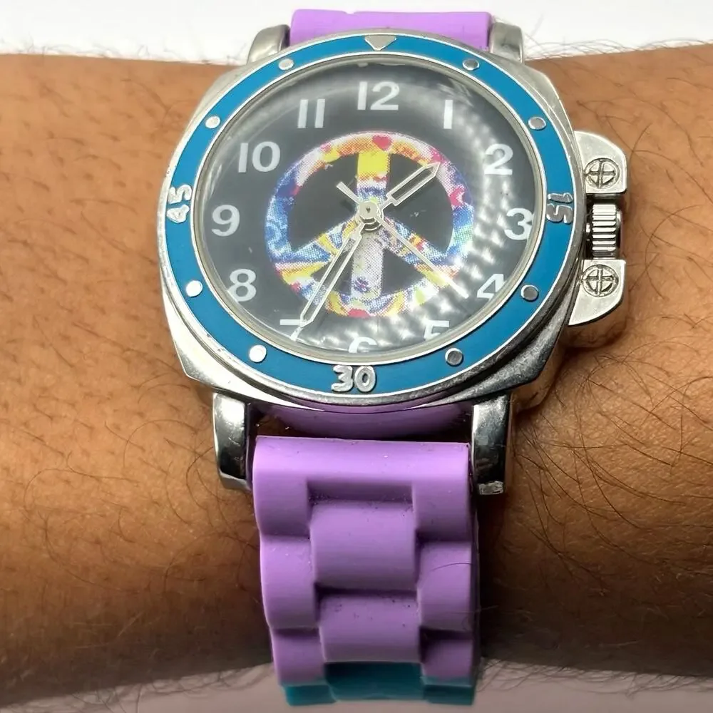 Purple Collezio Peace Watch